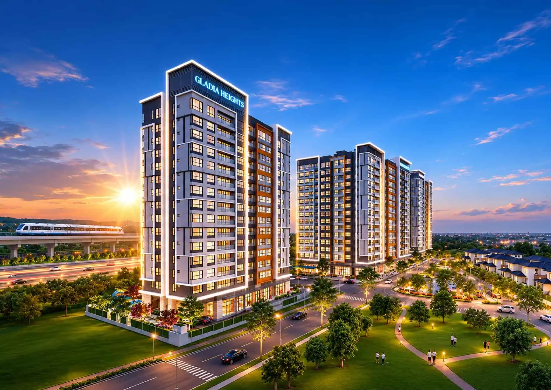 A Singapore-grade riverside quarter