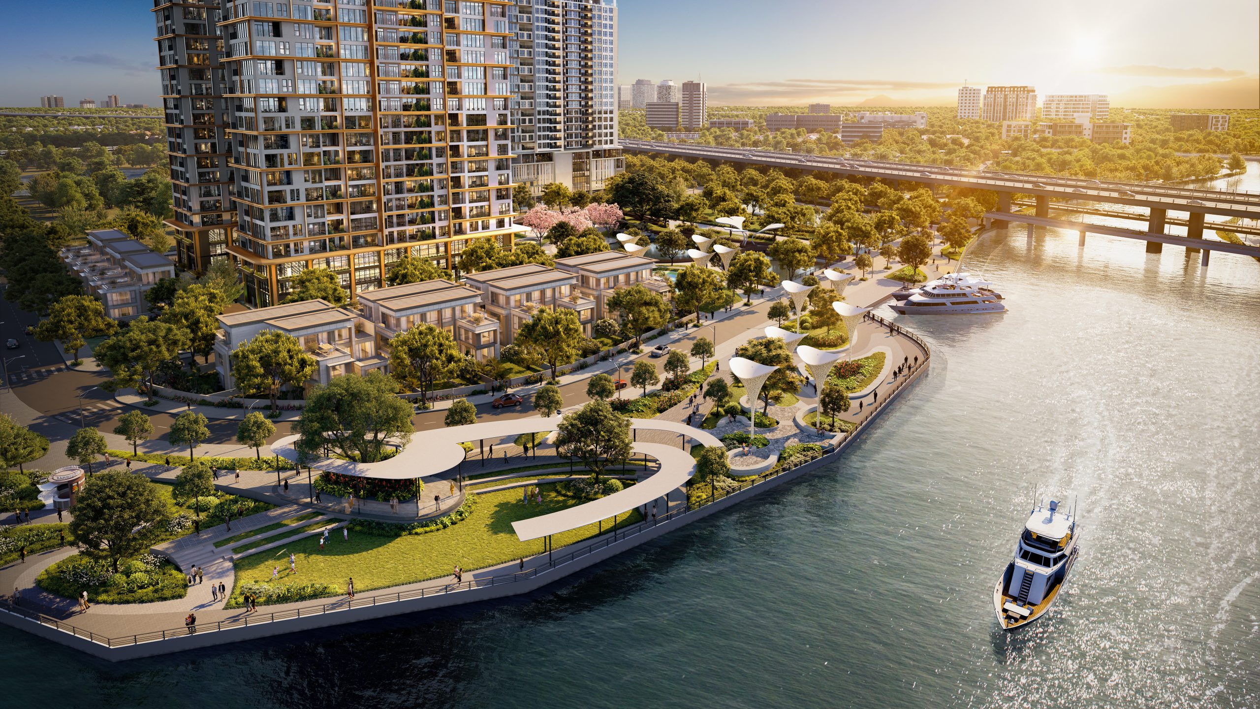 IKI Village Riverside park