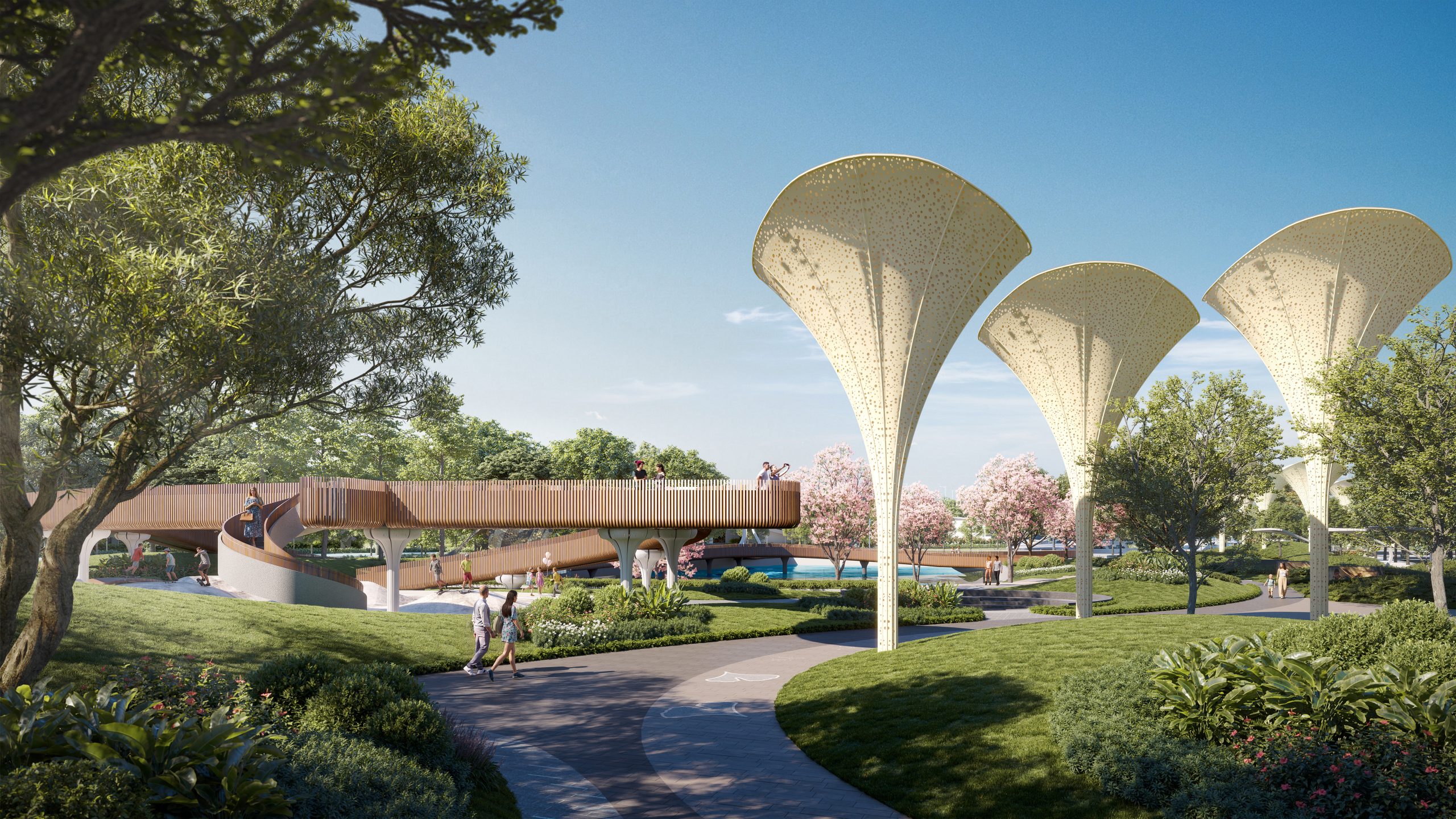 IKI Village amenity — Riverside park III
