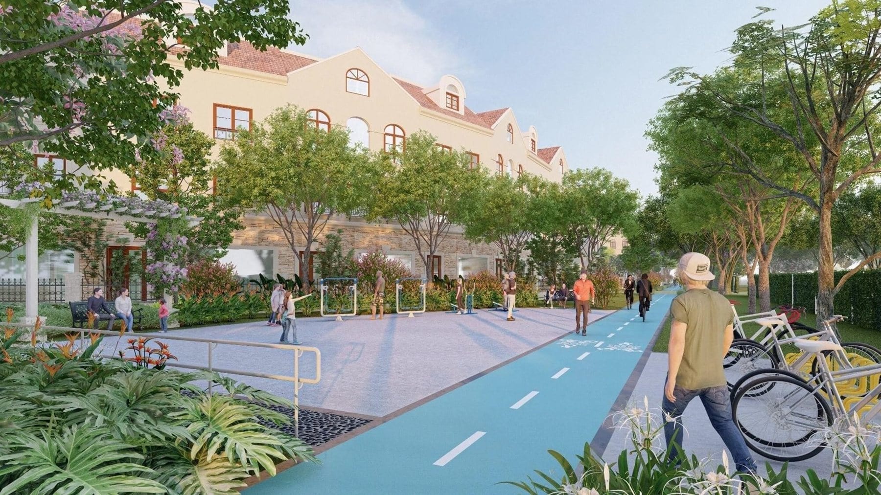 Sports & cycling park