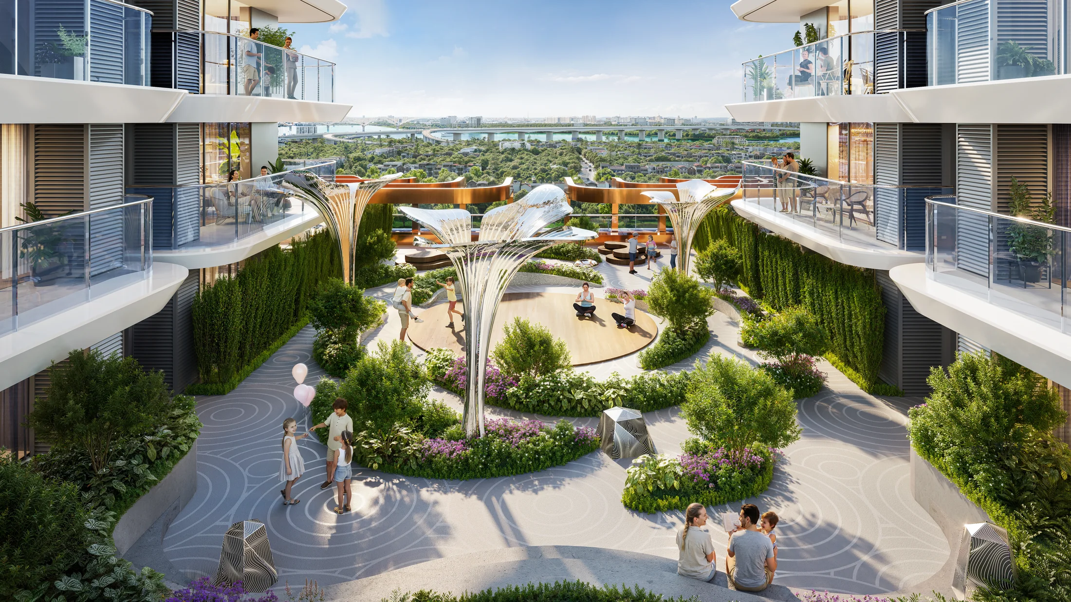 Floor 6A — Water Flowers in Bloom