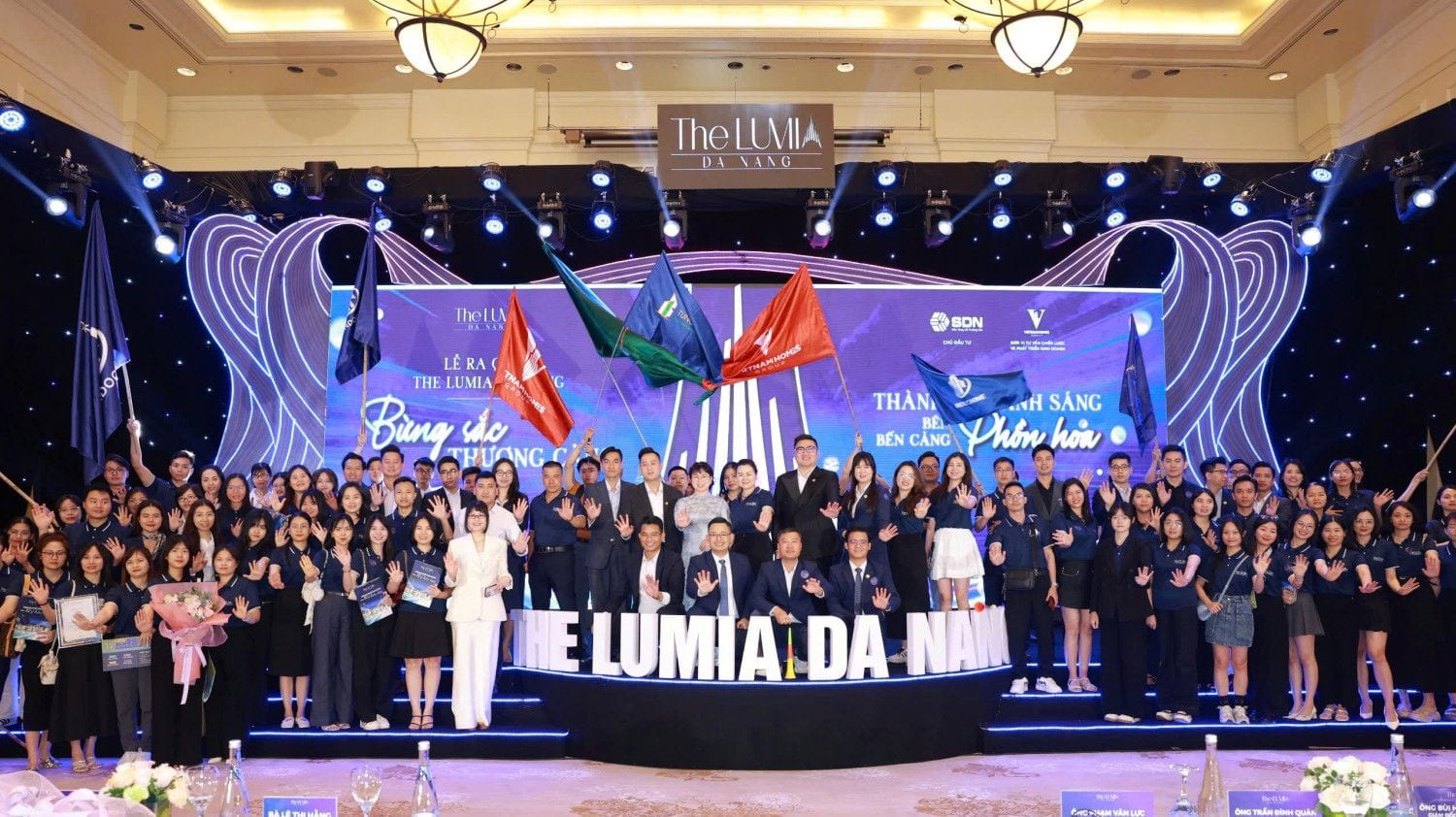 The commercial port blossoms at The Lumia Da Nang 'City of Light' launch