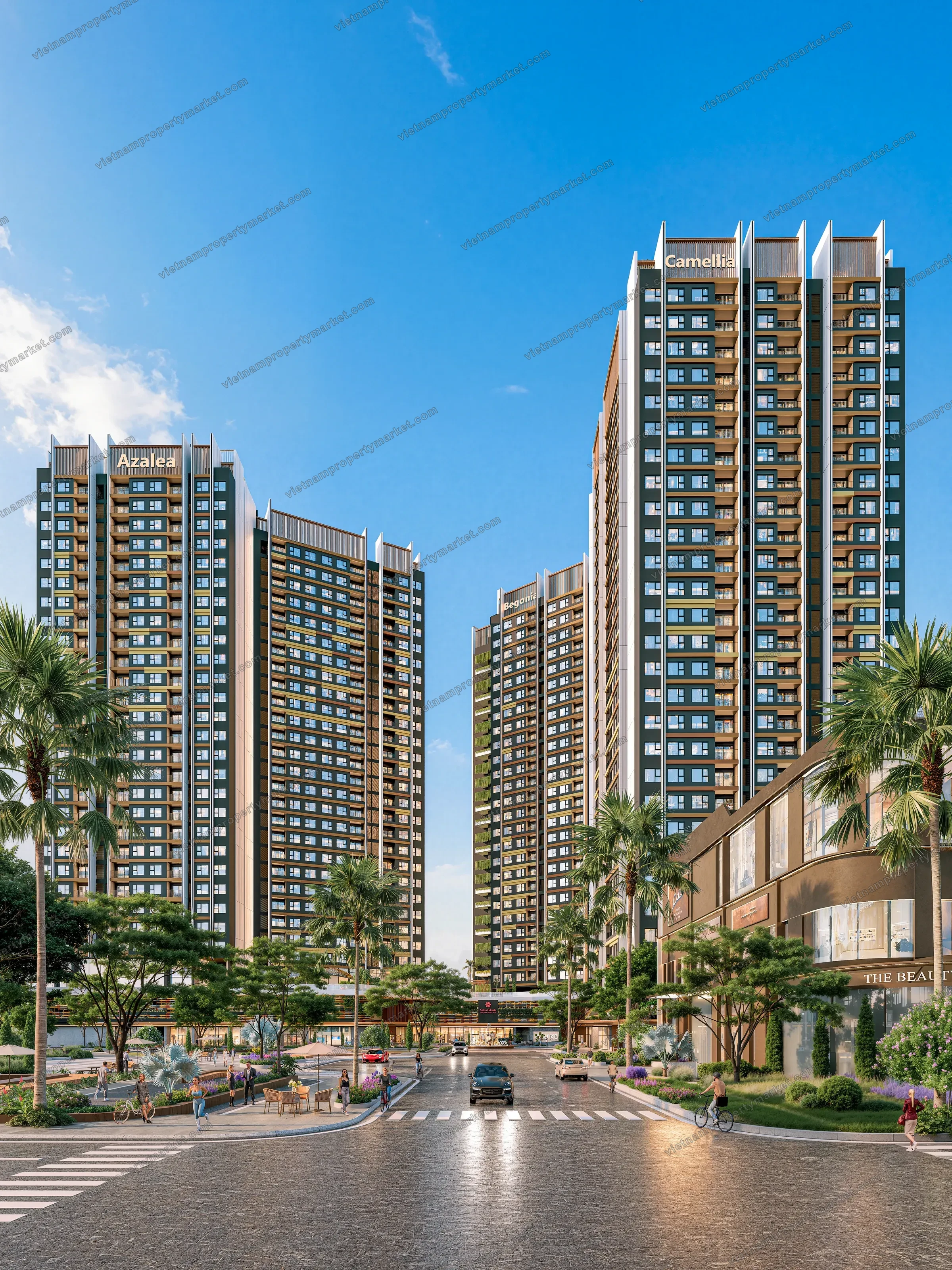 Boulevard arrival